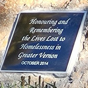 Vernon’s Homeless Memorial